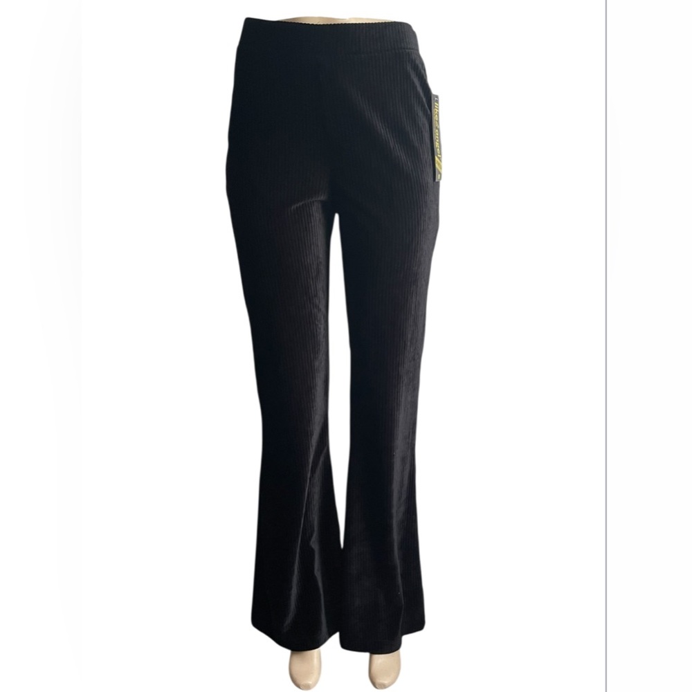 Like an Angel Black Flare Corduroy Pants